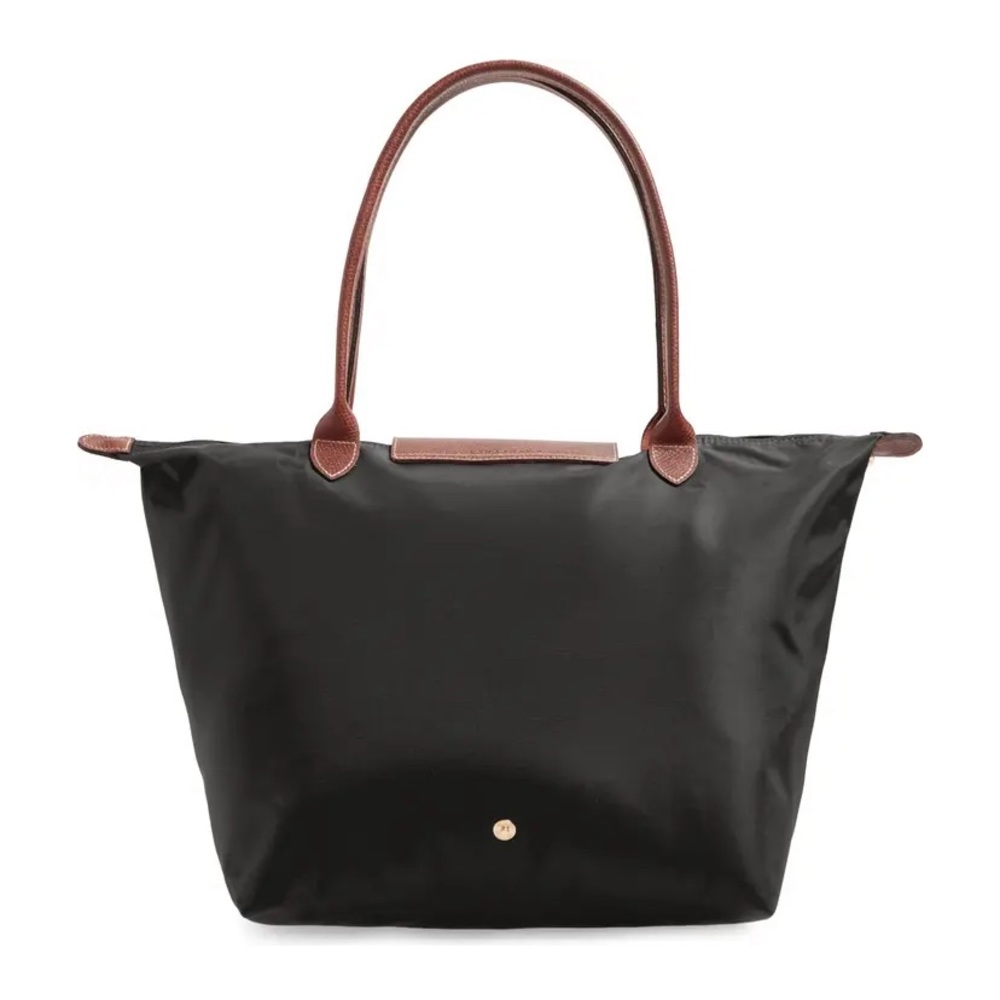 Large Longchamp Le Pliage Tote in Black - Picture 2 of 11